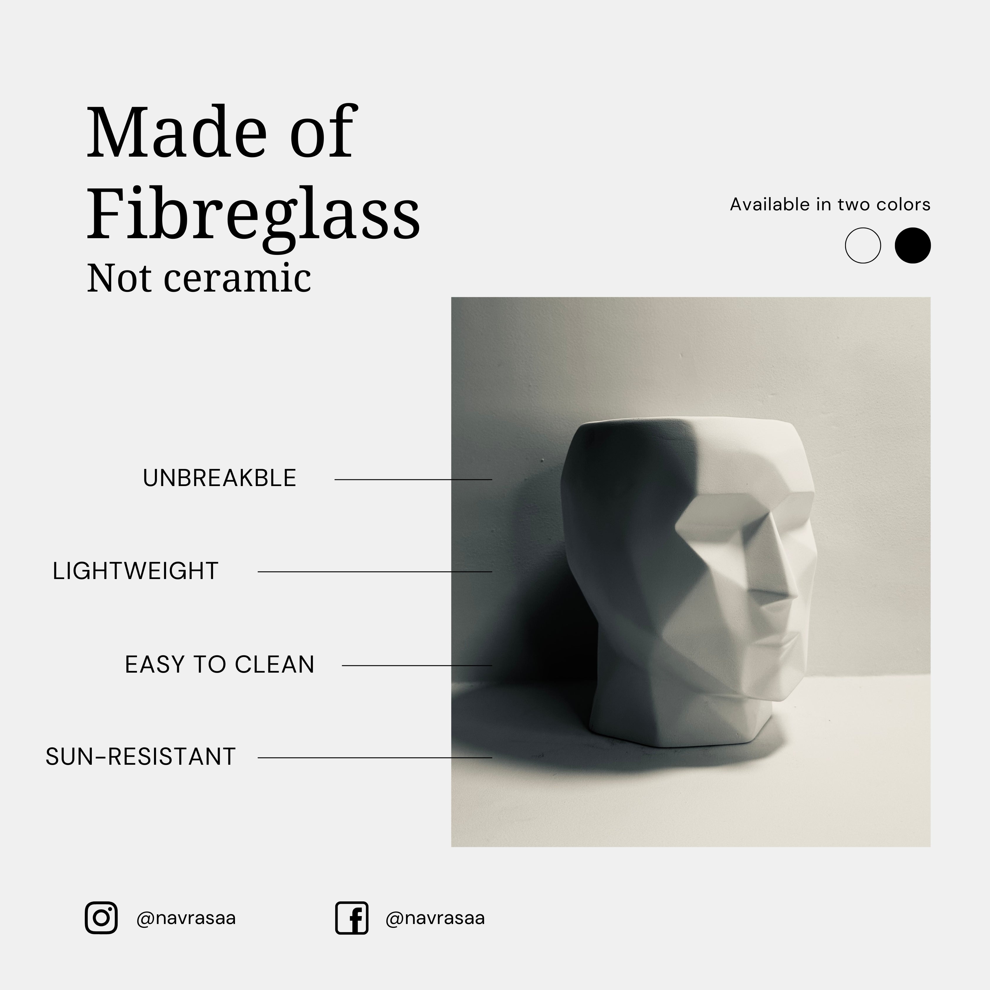 Alex Face Planter – White