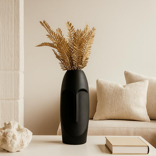 Visage Vase – Black