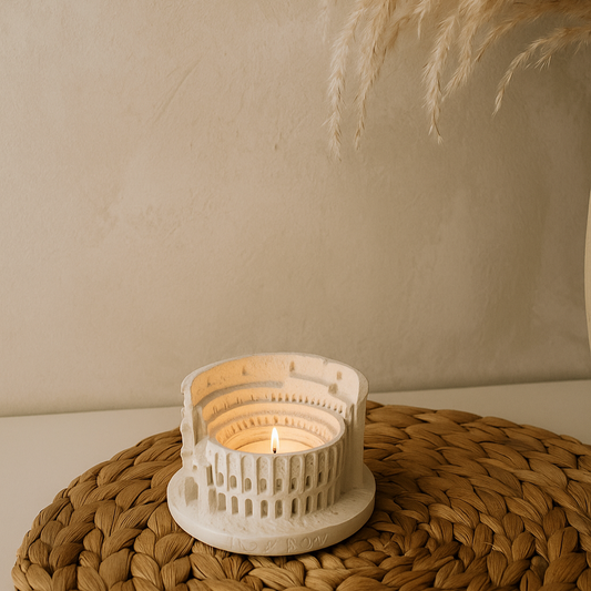 Colosseum Art – White