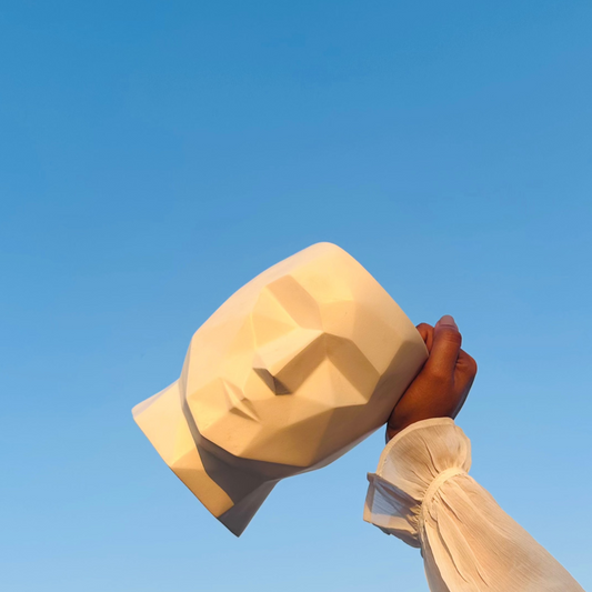 Alex Face Planter – White