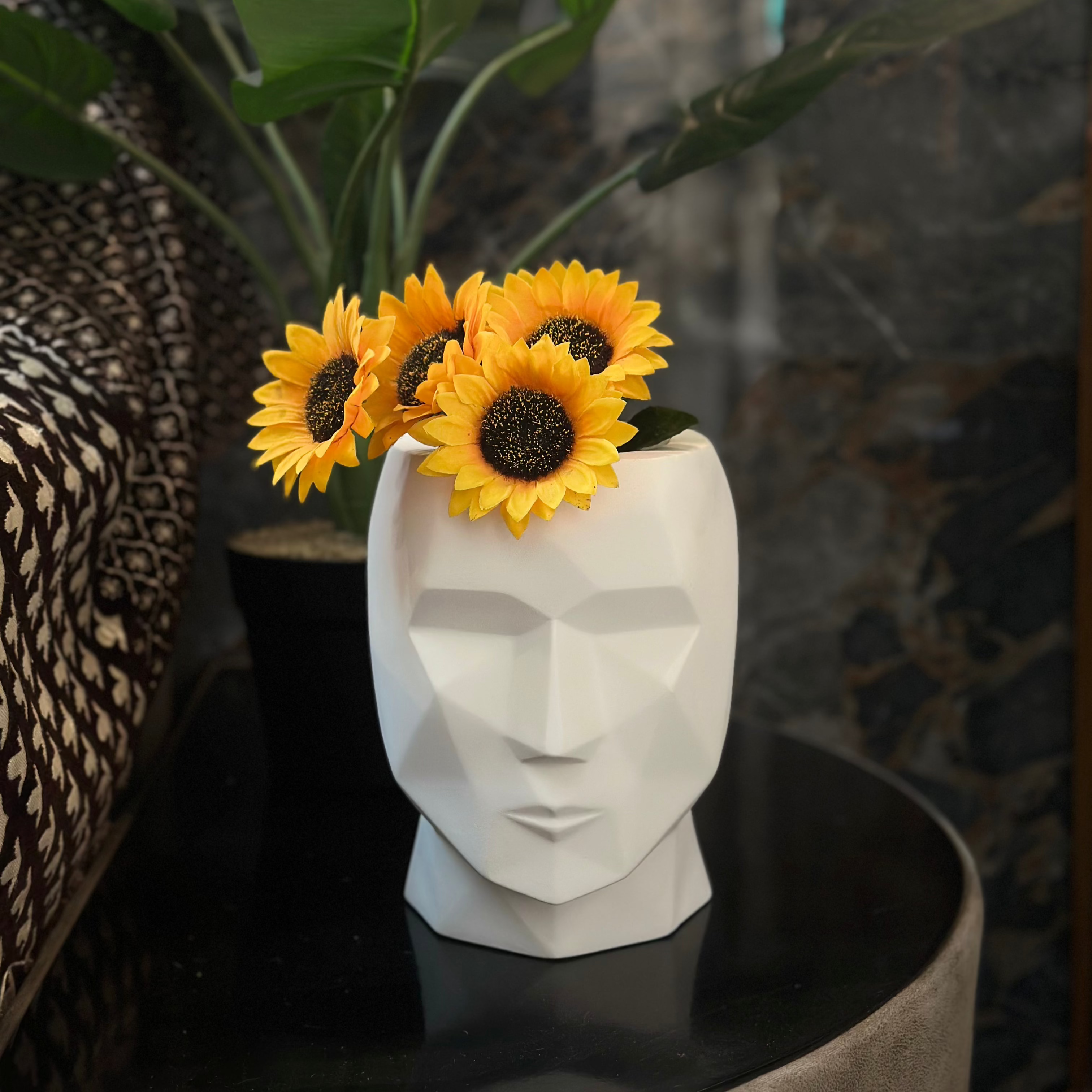 Alex Face Planter – White